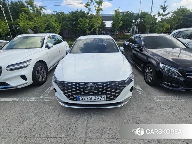 Hyundai The New Grandeur IG 2022 Белый из Кореи, фото 4