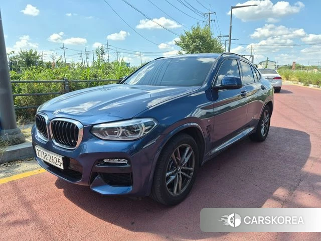 BMW X4 (G02) 2019 Синий из Кореи, фото 2