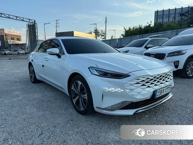 Kia K8 Hybrid 2021 Белый из Кореи, фото 5
