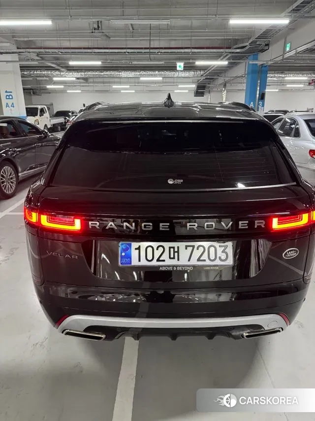 Land Rover Range Rover Velar 2023 Черный из Кореи, фото 2