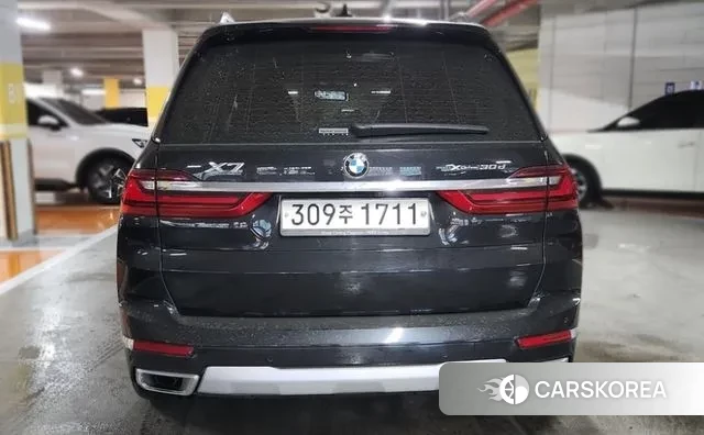 BMW X7 (G07) 2020 Черный из Кореи, фото 2