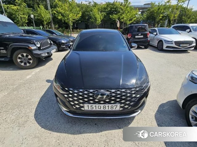 Hyundai The New Grandeur IG 2021 Черный из Кореи, фото 5
