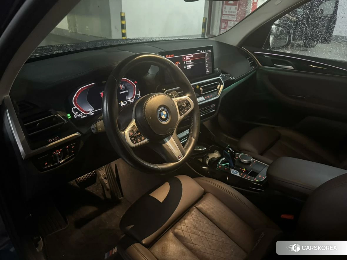 BMW iX3 2021 Синий из Китая, фото 2