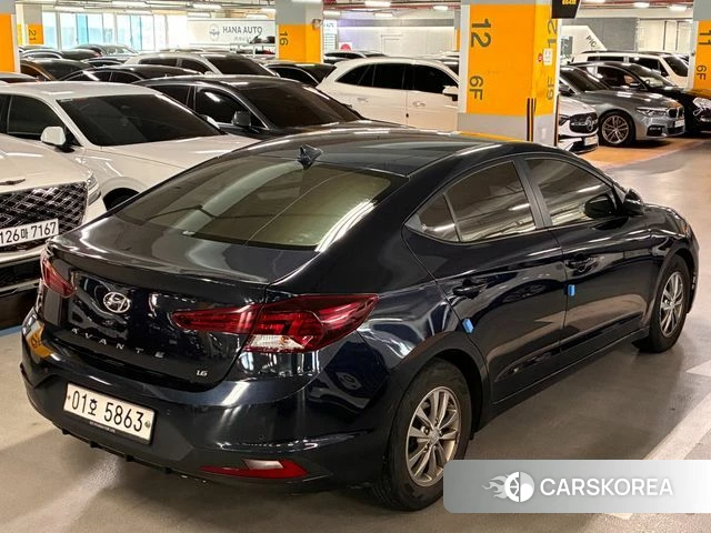 Hyundai The New Avante AD 2019 Синий из Кореи, фото 5