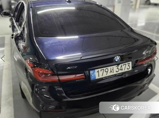 BMW 5 Series (G30) 2019 Черный из Кореи, фото 2