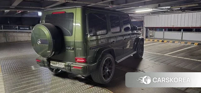 Mercedes-Benz G-Class W463b 2021 Темно-зеленый из Кореи, фото 4