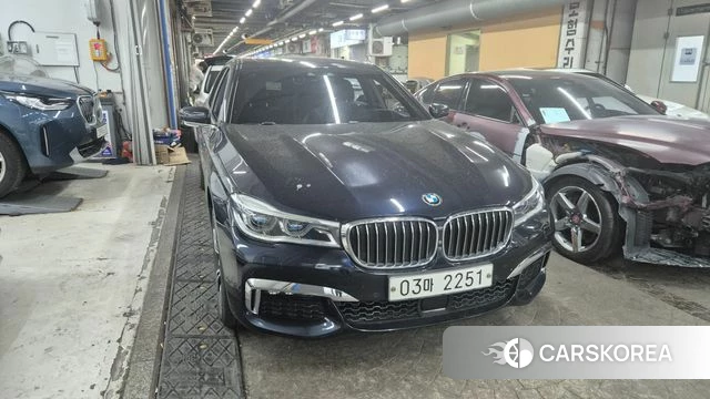 BMW 7 Series (G11) 2018 Черный из Кореи, фото 3
