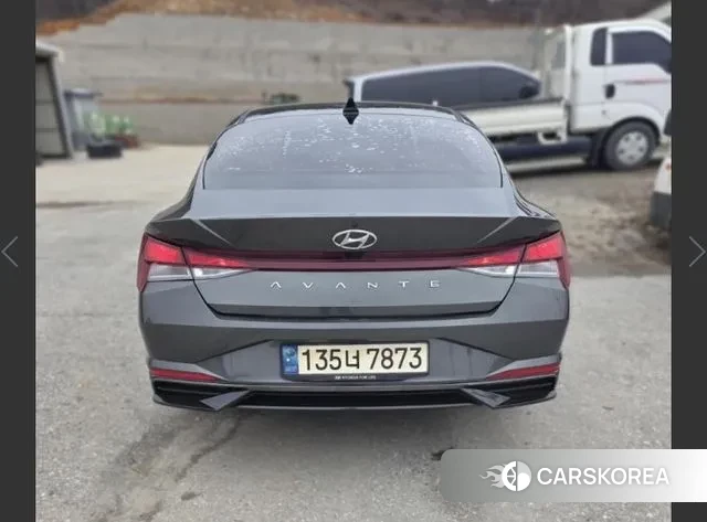 Hyundai Avante (CN7) 2021 Серый из Кореи, фото 2
