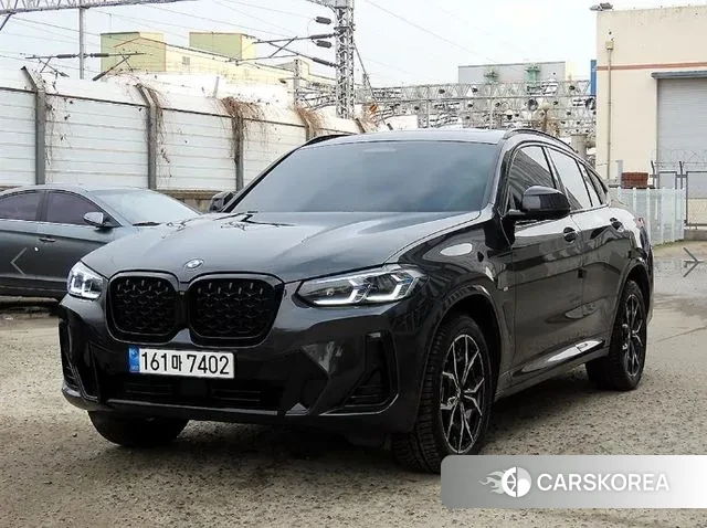 BMW X4 (G02) 2022 Черный из Кореи, фото 2