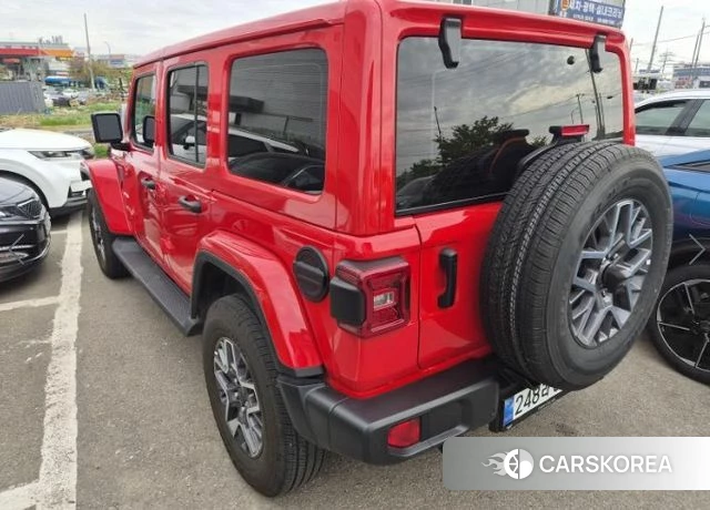 Jeep Wrangler (JL) 2024 Красный из Кореи, фото 3