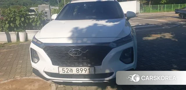 Hyundai Santa Fe TM 2019 Белый из Кореи, фото 4