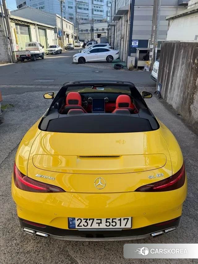 Mercedes-Benz SL-Class R232 2023 Желтый из Кореи, фото 2