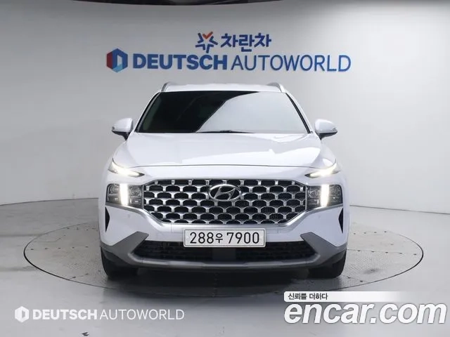 Hyundai The New Santa Fe 2021 Белый из Кореи, фото 5