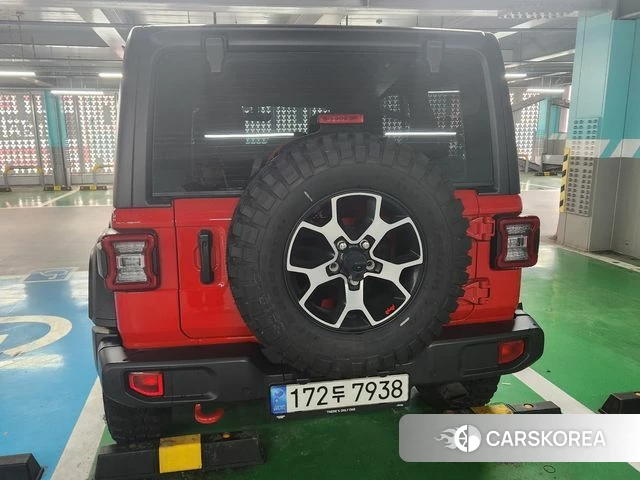 Jeep Wrangler (JL) 2022 Красный из Кореи, фото 2