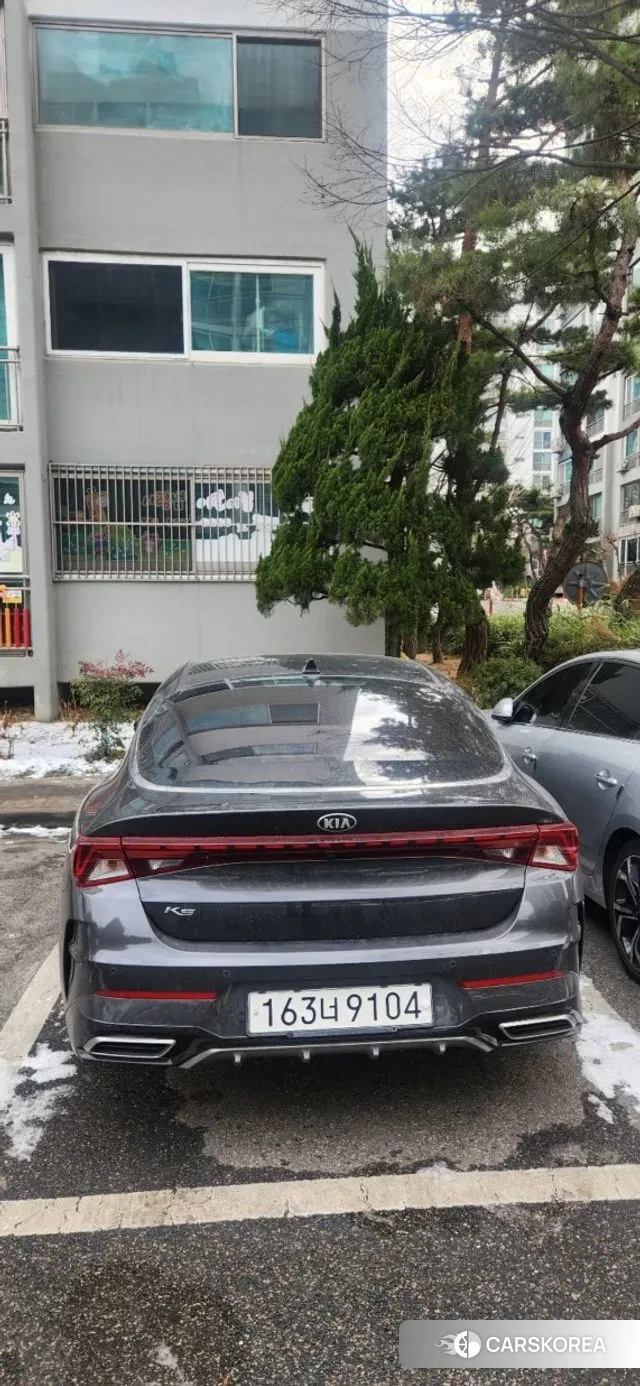 Kia K5 3rd generation 2021 Серый из Кореи, фото 2