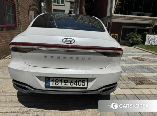 Hyundai The New Grandeur IG Hybrid 2021 Белый из Кореи, фото 2