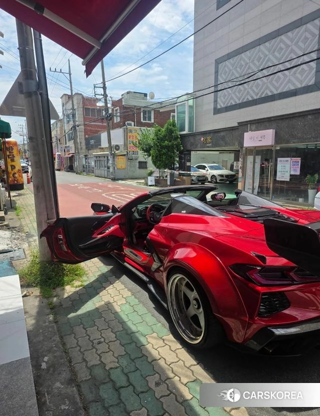 Chevrolet Corvette 2021 Красный из Кореи, фото 3