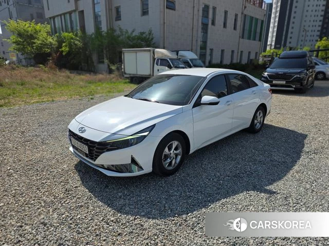 Hyundai Avante (CN7) 2022 Белый из Кореи, фото 5