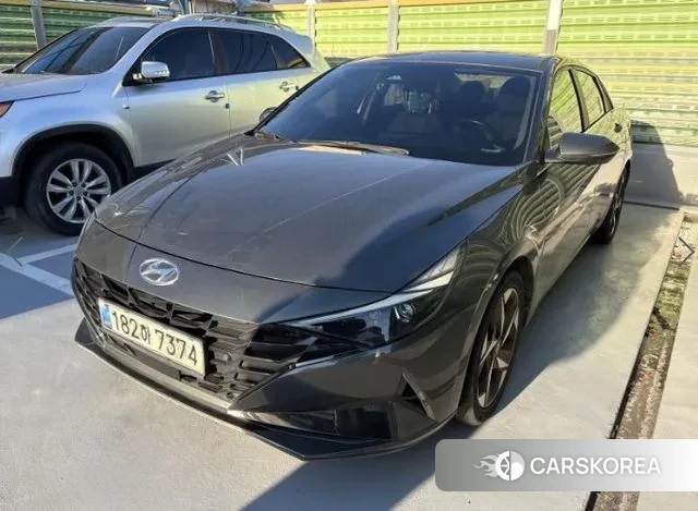 Hyundai Avante (CN7) 2021 Серый из Кореи, фото 2