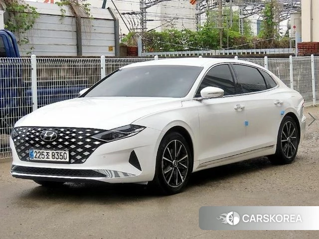 Hyundai The New Grandeur IG 2021 Белый из Кореи, фото 2