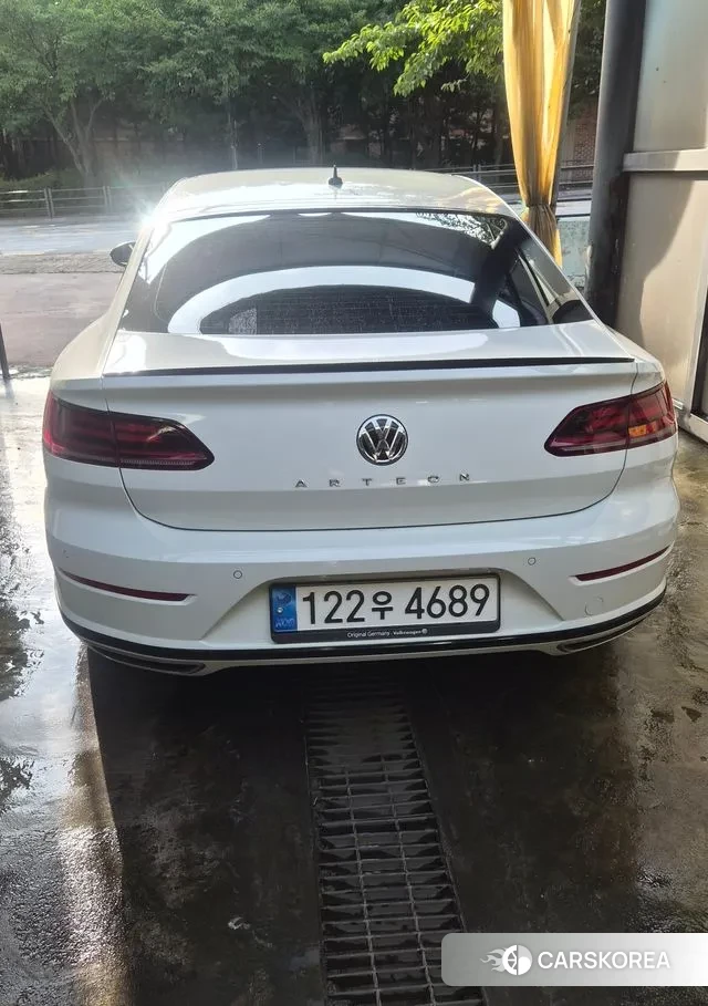 Volkswagen Arteon 2019 Белый из Кореи, фото 3