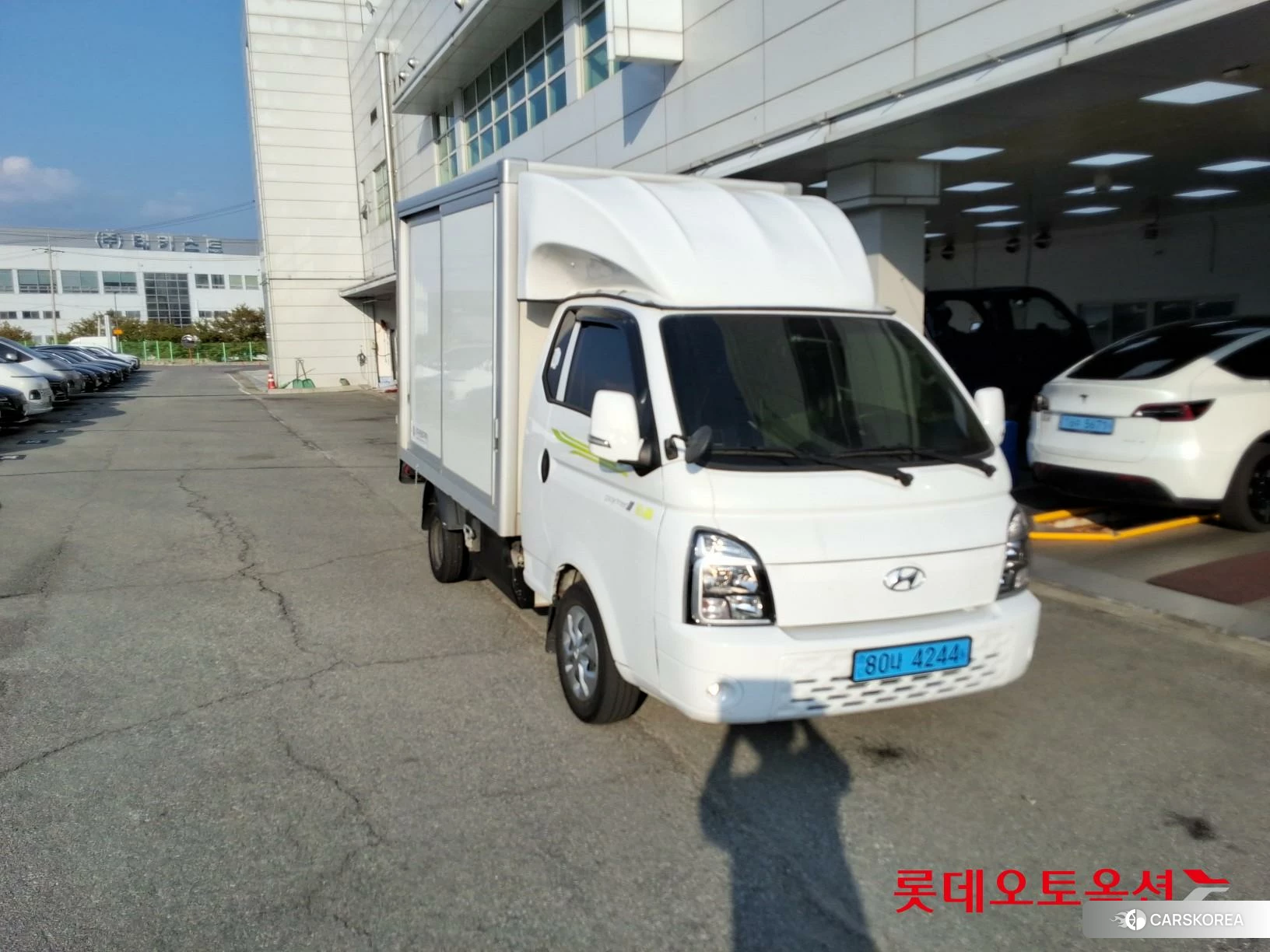 Hyundai Porter II electric 2021 Белый из Кореи, фото 2