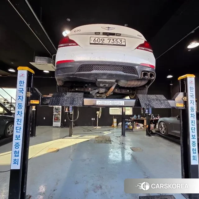 Genesis G70 2019 Белый из Кореи, фото 2