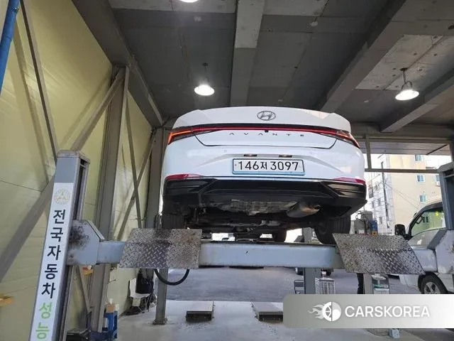 Hyundai Avante (CN7) 2021 Белый из Кореи, фото 2