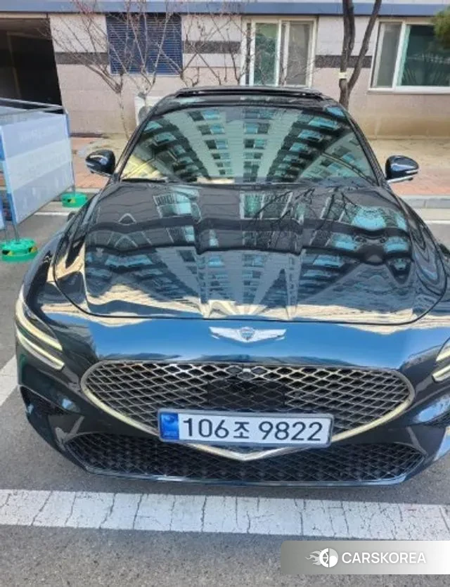 Genesis The New G70 2021 Синий из Кореи, фото 2