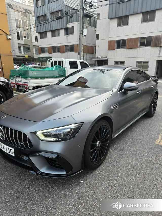 Mercedes-Benz AMG GT 2020 Серебристо-серый из Кореи, фото 2