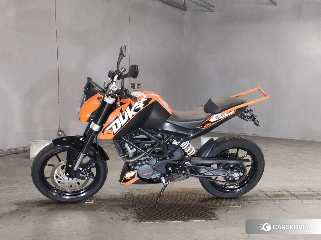 Проданный KTM 200 DUKE 2014 из Японии