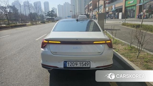 Kia K8 Hybrid 2022 Белый из Кореи, фото 2