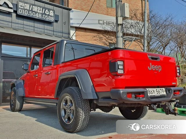 Jeep Gladiator (JT) 2020 Красный из Кореи, фото 6
