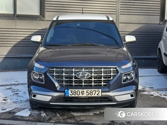 Hyundai Venue 2021 Синий из Кореи, фото 2