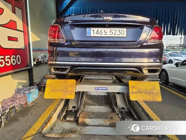 Kia More K9 2021 Синий из Кореи, фото 2