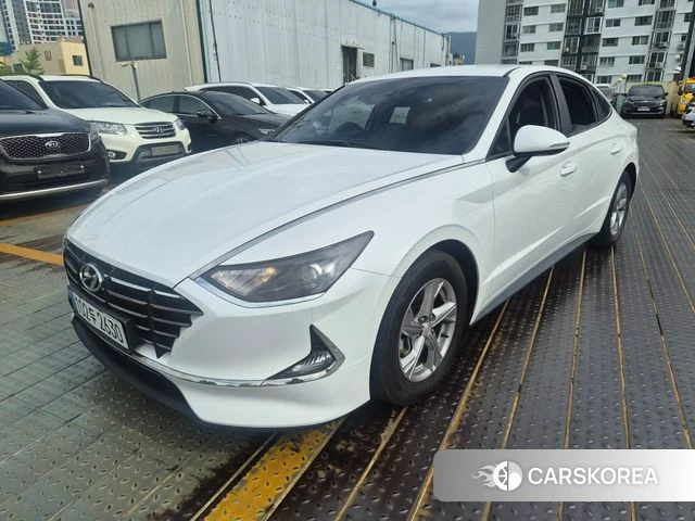 Hyundai Sonata (DN8) 2022 Белый из Кореи, фото 4
