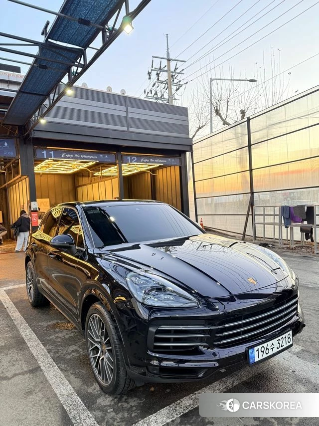 Porsche Cayenne (PO536) 2019 Черный из Кореи, фото 5