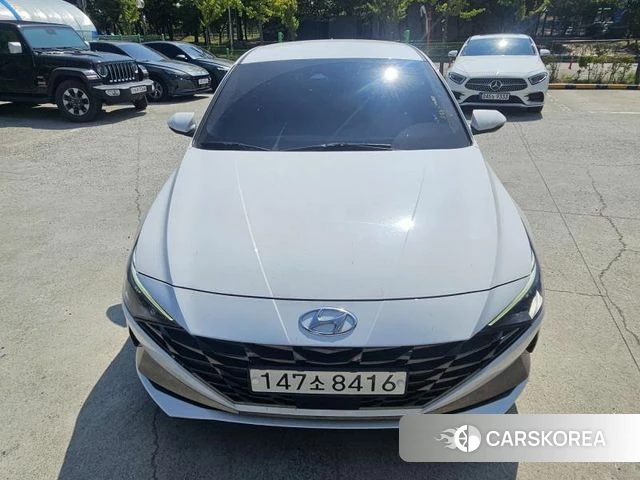 Hyundai Avante (CN7) 2022 Белый из Кореи, фото 4