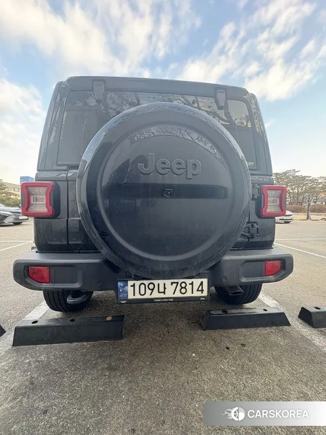 Jeep Wrangler (JL) 2023 Черный из Кореи, фото 2