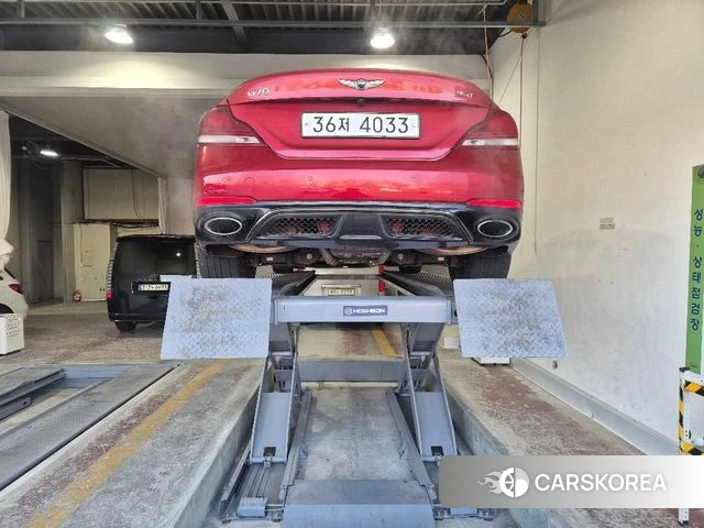 Genesis G70 2018 Красный из Кореи, фото 2