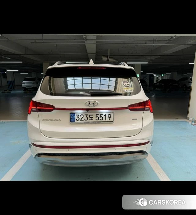 Hyundai The New Santa Fe 2023 Белый из Кореи, фото 4