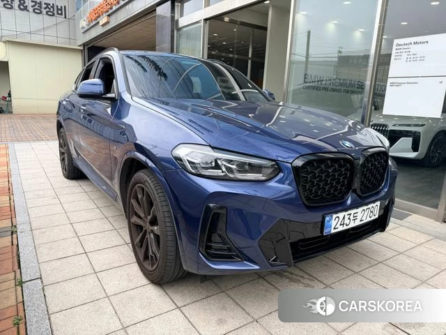 BMW X4 (G02) 2025 Синий из Кореи, фото 2