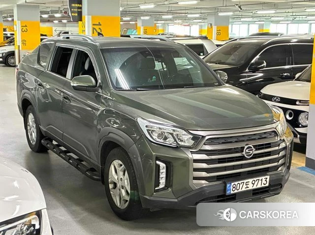 Ssangyong The New Rexton Sport 2022 Темно-зеленый из Кореи, фото 2