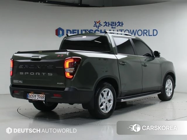 Ssangyong The New Rexton Sport 2025 Темно-зеленый из Кореи, фото 6