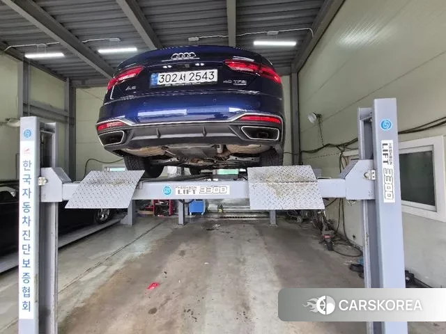 Audi A5 (F5) 2022 Синий из Кореи, фото 2