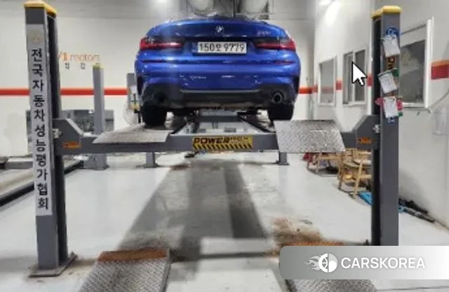 BMW 3 Series (G20) 2020 Синий из Кореи, фото 2