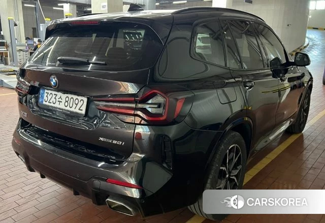 BMW X3 (G01) 2024 Черный из Кореи, фото 2