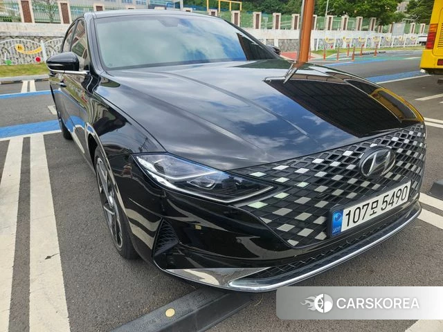 Hyundai The New Grandeur IG 2021 Черный из Кореи, фото 5