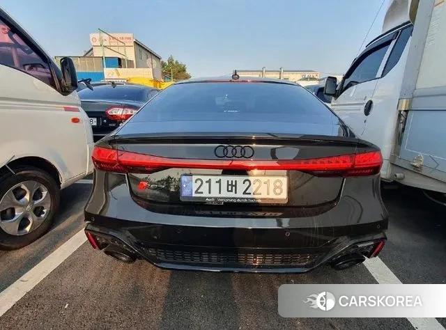 Audi A7 (4K) 2021 Черный из Кореи, фото 2