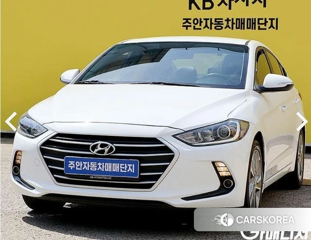 Hyundai Avante AD id 4255206 из Кореи 12